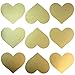 Bobee Gold Heart Dots Vinyl Wall Decals, 36-Count