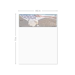 Soaring Eagle Blank Computer Checks / 8.5" x
