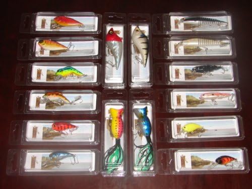 Lot of 16 New In The Box Bass Redfish Crankbait Fishing Lures
