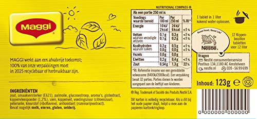 Maggi Kippenbouillon blokjes - Voordeelverpakking - 8 Doosjes Met 12 Bouillonblokjes - Afbeelding 3