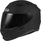 G-Max FF-98 Solid Helmet (Medium, Matte Black)