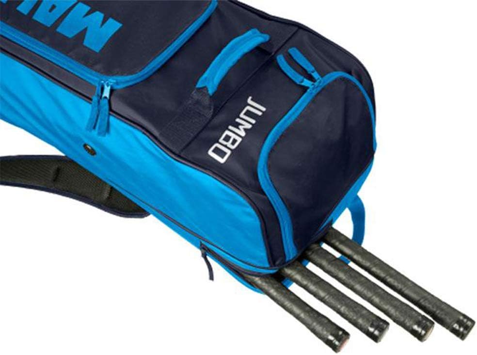 MALIK Field Hockey Stick Jumbo Bag X-Design for Travel & Training | Waterproof, Lightweight, Premium Quality Hockey Travel Sport Bags, Youth Hockey Training Equipment (Blue Jumbo Bag, Bag 1) : Sports & Outdoors