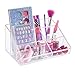 MEKBOK Makeup Organizer - Organize Cosmetics and Beauty Supplies - Acrylic Bathroom Organizers - Clear Plastic Storage Bins For Vanity