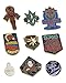 Official Captain Marvel Collectors Pin Badge Set