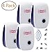 Fireflyhome 4 Pack Plug In Ultrasonic Pest Repeller - Squirrel Rodent, Mice Rats Insects Mosquito Repellent Outdoor and Indoor - Get All The Pest Control