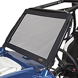 Classic Accessories 18-012-010401-00 QuadGear Black UTV RZR Windshield Fits Polaris Ranger RZR