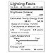 Satco S3970 75 Watt 620 Lumens A19 Incandescent Rough Service Light Bulb, 2-Pack