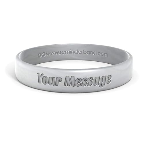 Reminderband Custom Silicone Wristbands 1/2