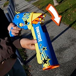 Nerf Fortnite Half Tone Hero Blaster, Bonus Code to
