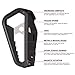 Tactica 17-in-1 Lightweight Composite Multi-Tool with 420C Stainless Core | Magnetic Screwdriver, Universal Wrenches, Bottle Opener, Box Cutter, and More | 40% Lighter Than Titanium Multitool