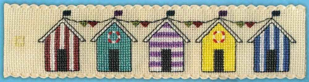 Beach Huts Bookmark