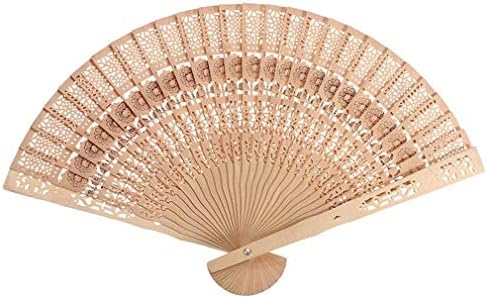 Pinsjar Peacock Flower Pattern Folding Fan Handheld Hand Fan Elegant Decorative Fan Wedding Gift for Women Girls
