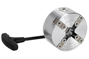 NOVA 23282 LITE SuperDirect Thread 1-1/4 in. - 8 TPI Wood Lathe Chuck, Body Only Companion Set