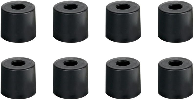 Adam Hall Hardware 4913 M8 AH - Bag of 8 Rubber Foot 38 x 33 mm, Black