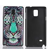 ABC(TM) Fashion Tiger Head Pattern Hard Skin Case Cover For Samsung Galaxy Note 4