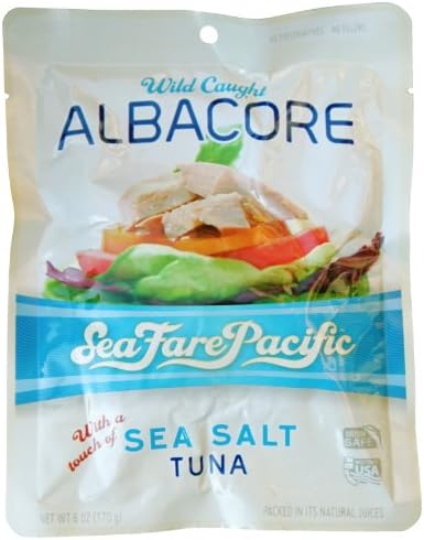 Albacore Tuna w/ Sea Salt 6oz. (12 Pack)