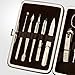 World No. 1. Three Seven (777) Travel Manicure Grooming Kit Nail Clipper Set (9 PCs, TS-392WG), MADE IN KOREA, SINCE 1975.