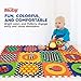 Nuby Interlocking Baby Play Mat, Foam Floor Tiles for Infants and Children, 52’’ x 65