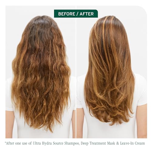 BIOLAGE ULTRA HYDRA SOURCE SHAMPOO – DEEPLY MOISTURIZES AND HYDRATES VERY DRY HAIR, CLEANSES AND TAMES FRIZZ, FOR THICK, COARSE HAIR, INFUSED WITH CUPUAÇU BUTTER & SALICYLIC ACID, 13.5 FL OZ