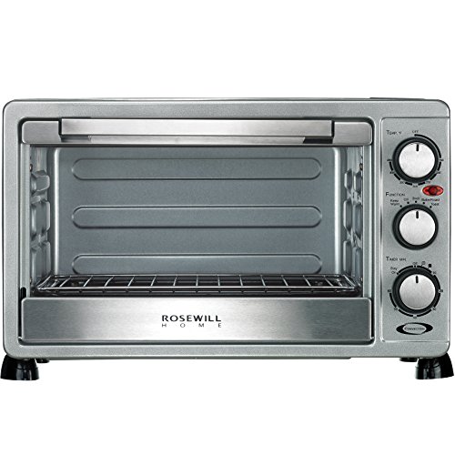 Buy Rosewill 6 Slice Convection Toaster Oven Countertop, Stainless