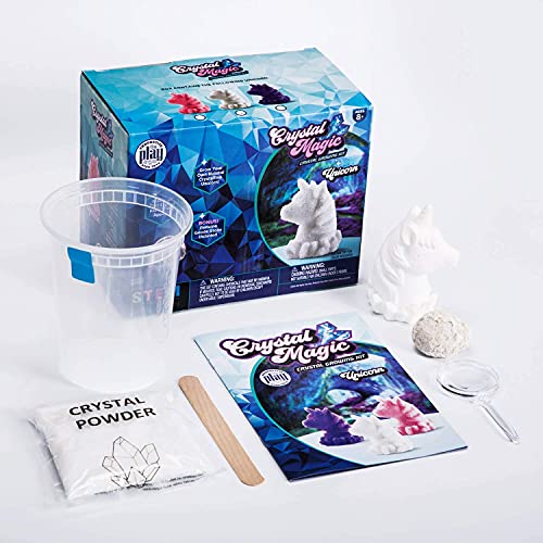 NSKER Science Kids Unicorn Crystal Kit Easy DIY Stem Toys Lab Experiment Results, A Great Educational Gift with Crystal Unicorn for Kids & Teens, Boys & Girls Age 6+ (Pink)