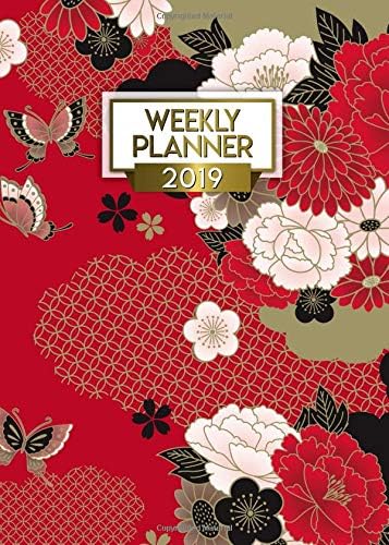 Weekly Planner 2019: Cute Oriental Butterfly Small Pocket Size Daily, Weekly and Monthly 2019 Planner and Organizer. Pretty Vintage Yearly Calendar, Inspirational Journal and Agenda. Paperback – November 28, 2018
