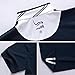 EAGEGOF Men's Shirts Navy Short Sleeve Tech Performance Golf Polo Shirt Loose Fit Medium