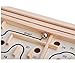 Topwon Wood Labyrinth Table Maze/Balance Board Table Maze Solitaire Game for Kids and Adults - Large - Great Gift