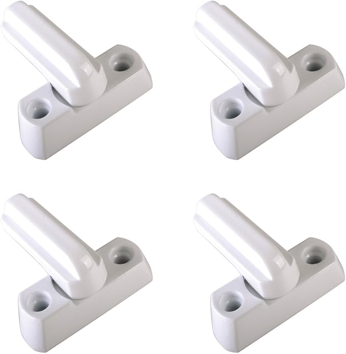 Reelva 4PACK/8PACK Sash Jammer + Fitting Screws, uPVC PVC Window Door