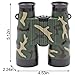 7TECH Adjustable Compass Binoculars For Kids Camouflage Educational Outdoor Toys Green