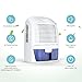 hysure 1500ml Dehumidifier, 2200 Cubic Feet, Compact and Portable for Damp Air, Mold, Moisture in Home, Kitchen, Bedroom, Basement, Caravan, Office, Garage
