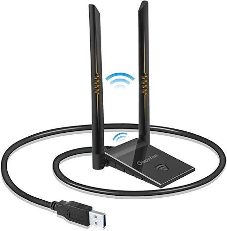 Oacvien Wlan Stick Adapter Usb Wifi Antenne Pc Dongle Amazon De Computer Zubehor