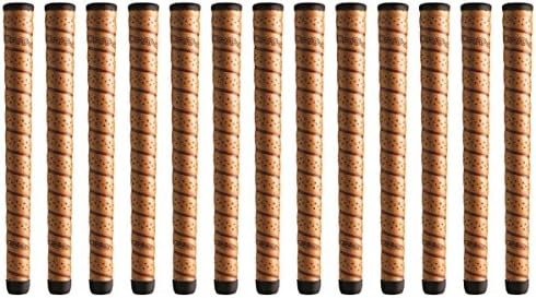 Winn DriTac Wrap Oversize +1/8″ Copper Golf Grip Bundle (13 Piece)