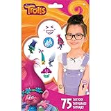 DreamWorks Trolls Temporary Tattoos 75 Ct.