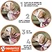 Beloved Pets Calming Collar for Dogs | Improved DE-Stress Formula | Reduces Anxiety During Travel, Fireworks, Thunder, Vet Visits | Helps to Relieve Stress, Scratching, Fighting, Hiding