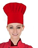 CRJHNS Chef Hat,Adult Adjustable Hook and Loop Tape