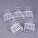 VORCOOL 5pcs Beekeeping Queen Bee Cage Catcher Clips - Transparent Plastic