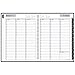 DayMinder Weekly Planner / Appointment Book 2017, Premiere, Hardcover, 8 x 10-7/8