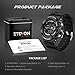 ETEVON Boys' 'Batman' Waterproof Digital Wrist Watch - Alarm LED Light Stopwatch Date - Outdoor Sport Electronic Watches for Kids,Wristwatch for Children Teenagers