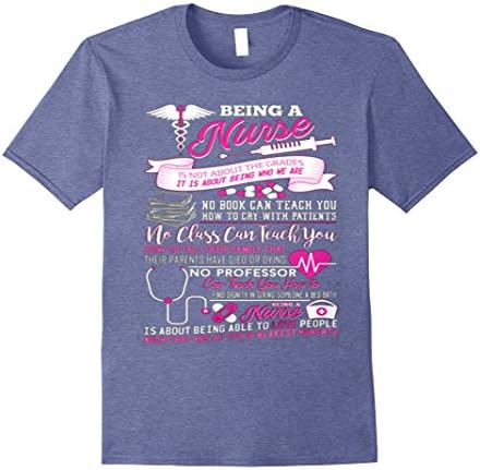 Mens OFFICIAL:Best Gift Nurse Doctor Assistant Health Care Shirt Small Heather Blue