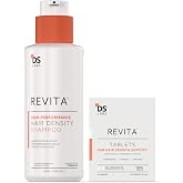 ds labs Revita Sampoo &amp; Tablets Bundle - Revita Revitalizing Shampoo (925 mL) &amp; Revita Hair Support Tablets (30 Count) - For Fuller Looking, Healthier Looking Hair &amp; Scalp Wellness