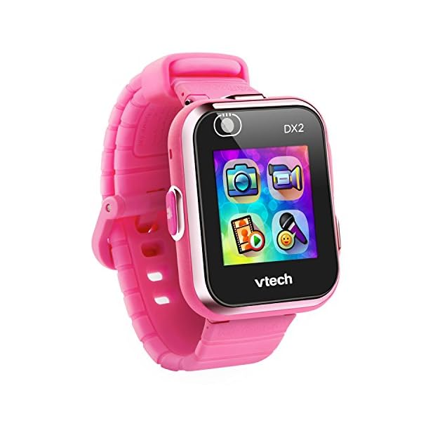 VTech-193853-Kidizoom-Smart-Watch-Pink VTech 193853 Kidizoom Dual Camera Smart Watch-Pink, 1.5 x 4.6 x 22.4 cm
