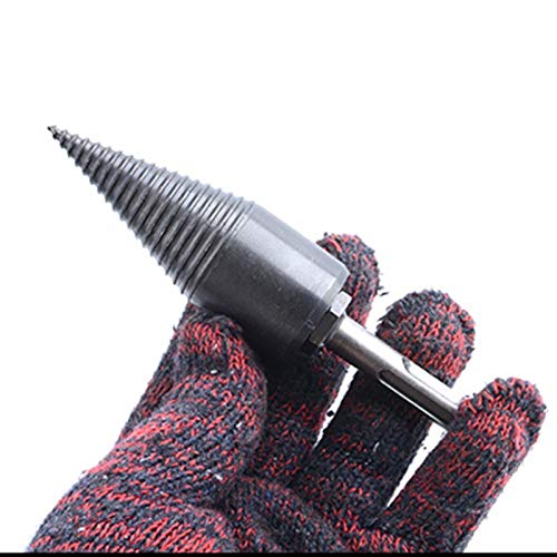 HJUIK Holzspaltung Schnecke. Brennholz Log Splitter Holz Bohrer Schnecke Splitting Schraubbrecher Werkzeug Hohe Qualität… – Bild 6