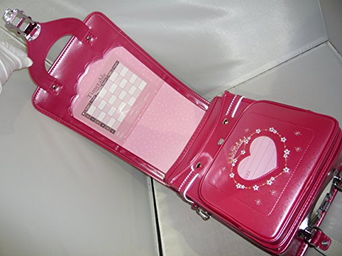 魅了 フィットちゃん パールカラー 刺繍 ランドセル リボンフラワー柄 パールスカーレットー ピンクステッチ ａ４ポケットファイル 対応サイズ ワイドサイズランドセル 17年度新色 B01i1yu0ag 60 Off Soinsintermediaires Com