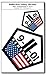Small Remember 911 REFLECTIVE Decals