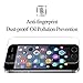 iPhone 5s Screen Protector Tempered Glass,Ultra Slim Thin Clear Bubble Free Anti-Scratch Anti-Fingerprint Oil Resistance 9H Hardness Curved Film for iPhone 5 5s