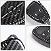 CheroCar Key Fob Cover Skin Case Protection for Jeep Wrangler JK 2007-2018,for Jeep Compass 2008-2016,for Jeep Patriot 2011-2016,Carbon Fiber