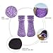 AIYUE Slipper Socks Home Shoes Socks with Soles Rubber Bottom Non Slip Portable Fun Wear