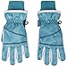 SimpliKids Boys Waterproof 3M Thinsulate Winter Ski & Snowboard Gloves, L,Blue