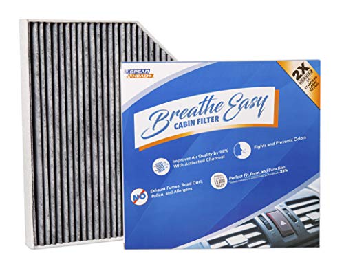 Spearhead Premium Breathe Easy Cabin Filter, Up to 25% Longer Life w/Activated Carbon (BE-179)